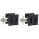 thumbnail image 1 of 2X Cerradura de Puerta de Bolsillo Cerradura de Puerta Negra Cerradura Antirrobo Cerradura de Puerta Cuadrada de Privacidad ContemporáNea Cerradura de Puerta Corrediza con Llaves, 1 of 6