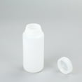 thumbnail image 3 of OULII 2 Pcs Wide Mouth Reagent Bottle Plastic HDPE White Leakproof Container for Liquid Storage, 3 of 6
