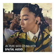 JBL Tune Beam 2 - سماعات أذن داخلية لاسلكية حقيقية لإلغاء الضوضاء - أبيض