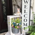 thumbnail image 4 of 3 Bundles Artificial Wildflowers Fake Silk Mixed Pansies 20" Vibrant Faux Flower Arrangements Floral Bouquets for Indoor Vase Home Kitchen Table Centerpieces & DIY Crafts Wedding Spring Decor, 4 of 7