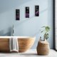 thumbnail image 4 of Oferta por tiempo limitado!3 piezas de decoración de dormitorio rojo, rosa roja, decoración de pared de madera, decoración de baño roja, decoración inspiradora con palabras de la Biblia SHE, signos p, 4 of 7