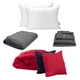 thumbnail image 1 of Edredón Doble Vista King Size Couzy + Sábanas Royal Gris Oxford + Cubre colchón Cloud + Almohada Royal Twin, 1 of 8