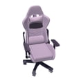 thumbnail image 2 of Modelo de silla de juego 1:12, minisilla de escritorio, adorno de muebles en miniatura para cosplay, para maqueta de tren, escenario DIY, estación de gris, 2 of 8
