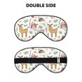 thumbnail image 2 of Disketp Cute Little Animals Print Sleep Mask-Eye Mask for Sleeping,Comfortable & Super Soft Eye Mask with Adjustable Strap,Travel Eye Mask, 2 of 7