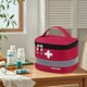 thumbnail image 4 of Botiquín de primeros auxilios vacío, bolsa de almacenamiento de emergencia con asa, bolsa médica, estuche para S Rojo, 4 of 7