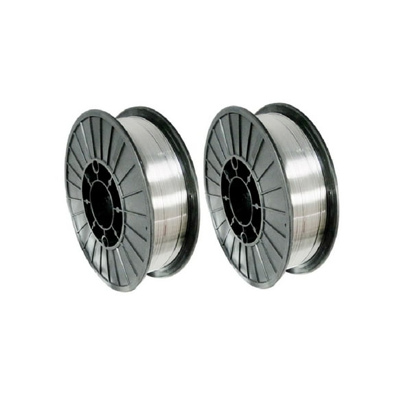 WeldingCity 2-pk E71T-11 Gasless Flux-Cored Mild Steel MIG Welding Wire 0.035" (0.9mm) 10-lb Spool (Pack of 2)