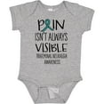 thumbnail image 3 of Inktastic Trigeminal Neuralgia Awareness Pain Isn't Always Visible Boys or Girls Baby Bodysuit, 3 of 5