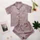 thumbnail image 2 of Moda mujer Casual impreso manga corta Turn-down Tops pantalones cortos conjunto ropa de dormir Fridja  nalpqowj49075, 2 of 8