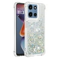 thumbnail image 3 of Phone Case for Motorola Moto G 5G 2025 Cover Sparkle Glitter Floating Liquid Quicksand Shockproof Soft Silicone TPU Bumper Protective Cover for Moto G 5G 2025 Case, S9, 3 of 7