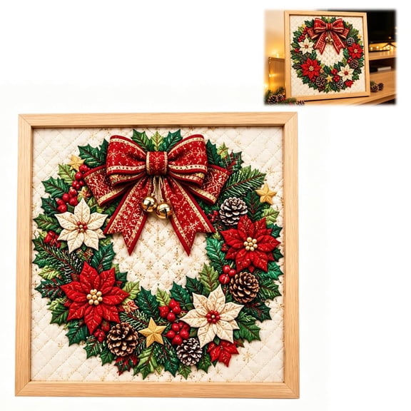 Premium No-Sew Kinusaiga Fabric Art Kit Layered Fabric Tucking Craft DIY Handmade Textile Decor, Easy Art & Craft Kit with Pre-Designed Template Relaxing Handmade Art Project for Adults