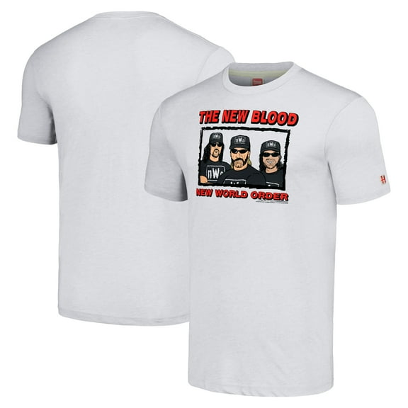 Men's Homage Ash nWo Group T-Shirt