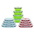 thumbnail image 4 of Kitchen Essentials Plastic Food Storage Containers with Lids Silicone Collapsible Lunch Box Airtight Vacuum Seal Freezer Microwavable Food Containers for Fruit Leftover Food Rv Organiza, 4 of 5