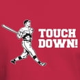 thumbnail image 3 of CafePress - Touchdown Homerun Baseball Football Sports T Shirt - Men's Classic Graphic Cotton T-Shirt, 3 of 4