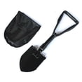 thumbnail image 1 of Folding Shovel - Heavy Duty Carbon Steel Military Shovel, Mini Portable Camping Shovel, Trenching Tool for Off-Roading, Hiking, Digging Earth, Sand, M, 1 of 5