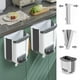 thumbnail image 1 of Bote de basura Lckaien plegable de 2.4 galones para gabinete de cocina, 1 of 7