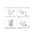 thumbnail image 2 of 12Pcs 2 PIN LED Light Strip Connectors 8mm Wide Unwired Gapless Solderless Strip To Wire Quick Connectors Adapter For Waterproof Or Non-Waterproof Sin, 2 of 5