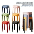 thumbnail image 6 of Plenkra 6Pcs Plastic Stool Stackable, Portable Round Nesting Stools 330lbs Load Bearing Backless Bar Stool Seating for Home Classroom Outdoor (6 PCS), 6 of 9