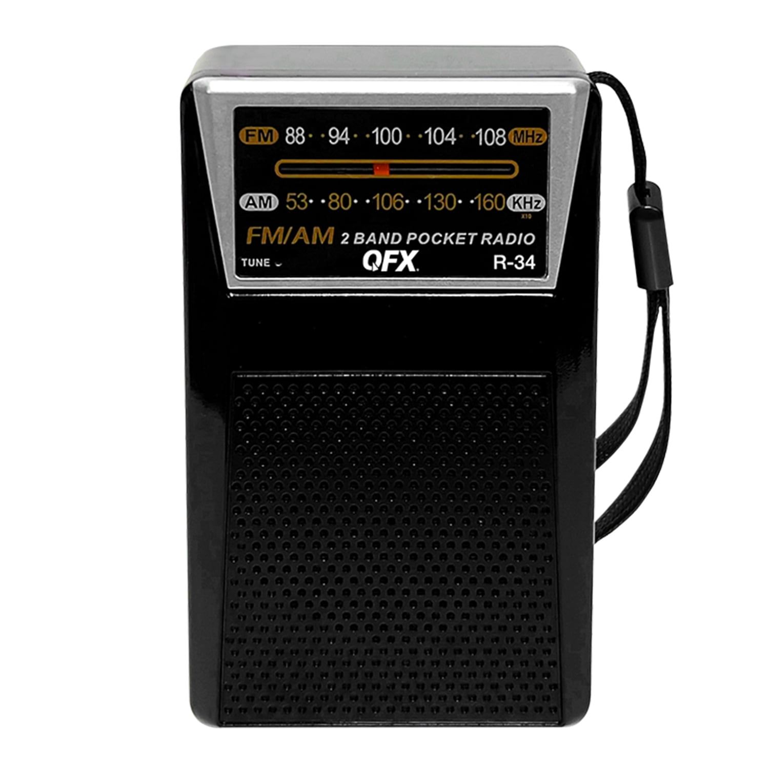 QFX Battery Portable AM/FM Radios