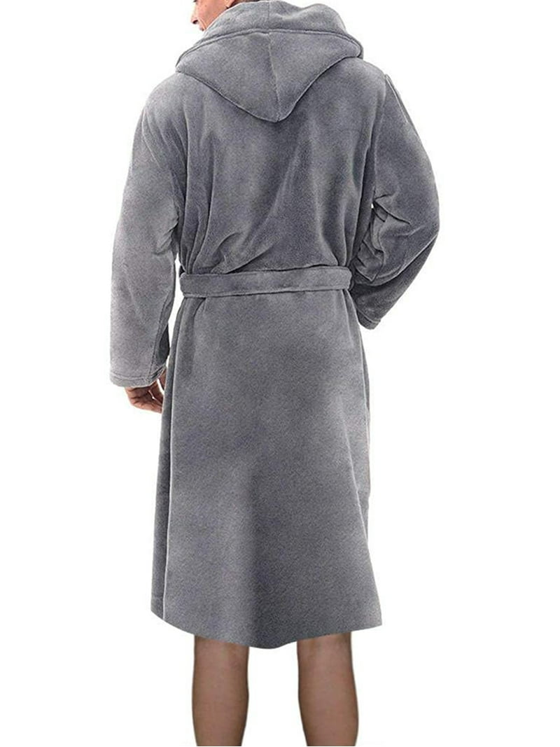 floor length dressing gown mens 2t Extra Long Tall Fleece Dressing Gown Housecoat (plain navy) | Tall Mens  Clothing