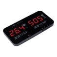 thumbnail image 2 of Medidor de Temperatura y Humedad Bling Bling Pantalla Digital LED, 2 of 12