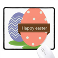 thumbnail image 1 of Happy Easter Festival Colored Egg Mousepad Stitched Edge Mat Rubber Gang Pad, 1 of 2