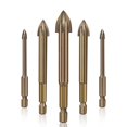 thumbnail image 4 of 5 Pcs Efficace Universel Outil de Forage Multi-Fonctionnel en Alliage Forets, 4 of 10