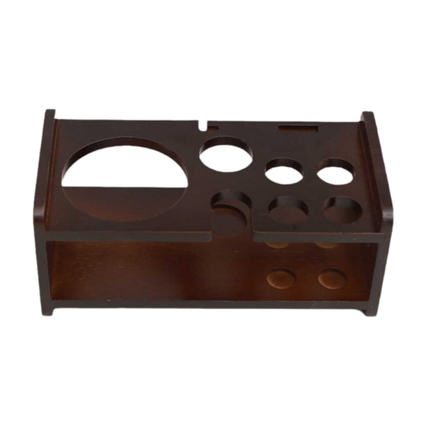 Soporte de madera para coctelería, soporte para coctelera, barra de soporte, soporte de exhibición, Kits de barman, soporte para fiesta de mesa