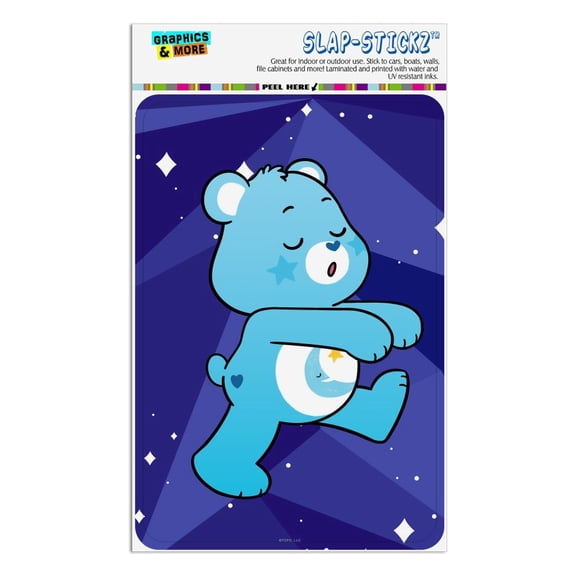 Care Bears: Unlock the Magic Grumpy Bear Bedtime Home Business Office Sign