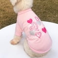 thumbnail image 5 of Spring Summer Dog T-shirt Thin Breathable Cotton Vest Puppy Sweatshirt Print Clothes For Small Dogs Poodle Corgi Pet Apparel, 5 of 6