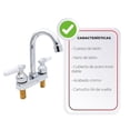 thumbnail image 3 of Mezcladora de 4” para Lavabo con Manerales Tipo Cono, Primo Esencial, IUSA, 3 of 4