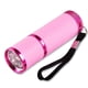 thumbnail image 1 of Luz de esmalte de uñas de mano Lámpara de secado rápido Secador de spa Secador de linterna Clavos operados por batería Art Mini Mano Torch Manicure Equipment Pink Vogacara CE001589-02, 1 of 7
