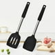 thumbnail image 4 of Juego de espátulas de acero inoxidable - Utensilios antiadherentes de cocina de 2 piezas para cocinar, voltear y remover - Torneador resistente al calor de 13,6" y cuchara ranurada, 4 of 9