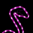 thumbnail image 6 of Northlight LED Rope Lighted Flamingo Silhouette Outdoor Decoration - 24" - Pink Lights, 6 of 9
