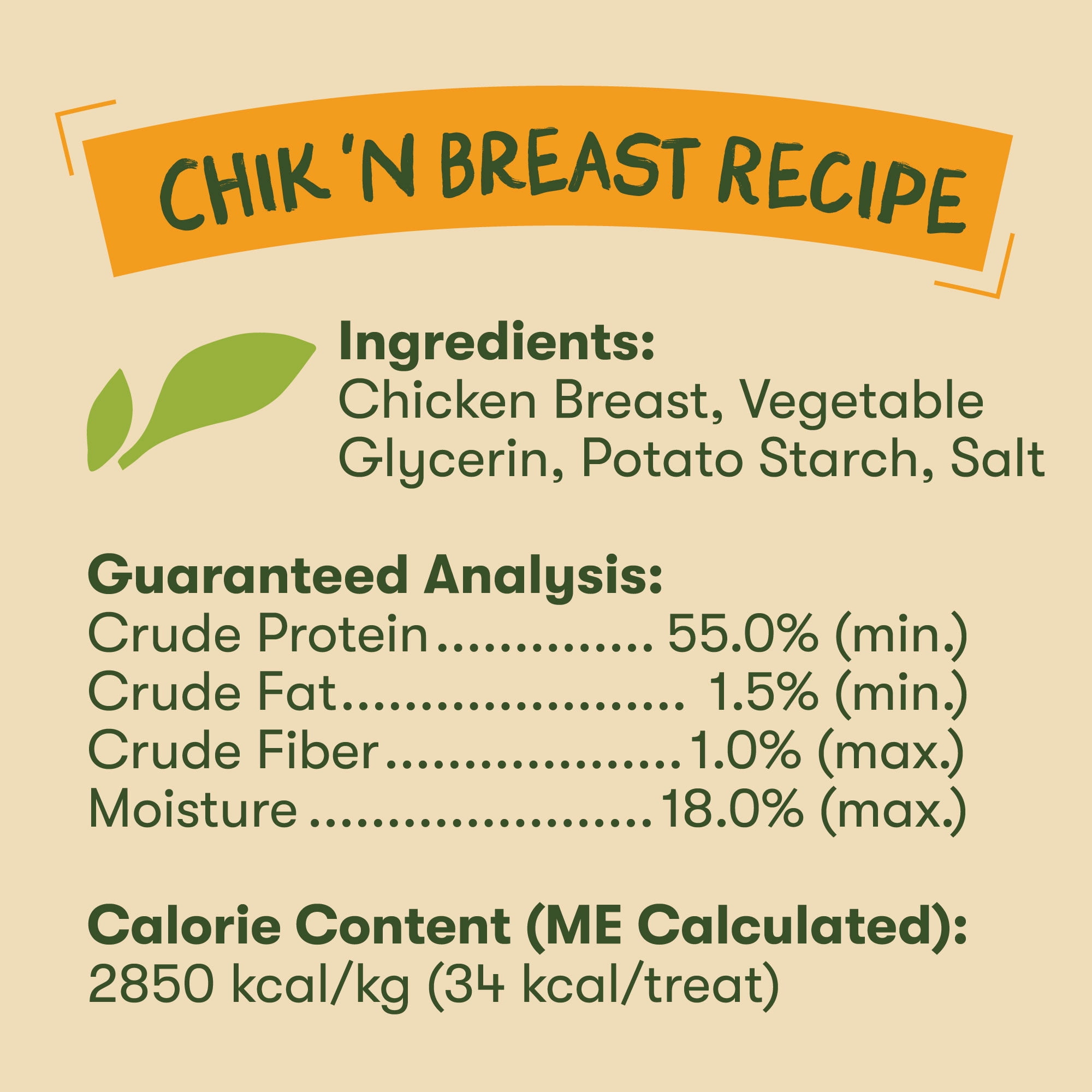 Pet 'n Shape Chik 'n Breast Jerky Treats - Naturally Delicious Chicken Dog Treats, 2 Pound
