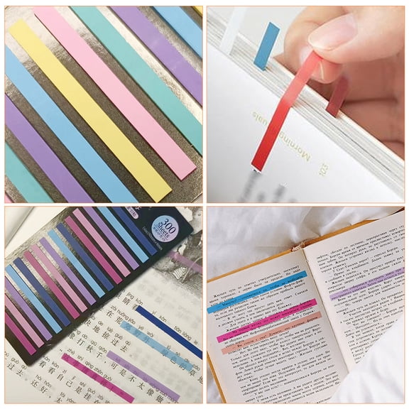 BESTYASH Book Annotation Tabs Assorted Color Pet Reading ps for Decor