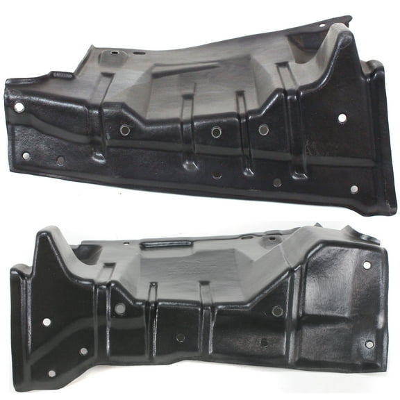 Garage-Pro Engine Splash Shield SET Compatible with 2007-2013 Mitsubishi Outlander, Fits 2011-2020 Mitsubishi Outlander Sport, Fits 2008-2017 Mitsubishi Lancer Driver and Passenger Side