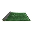 thumbnail image 2 of Ahgly Company Indoor Square Persian Emerald Green Traditional Area Rugs, 4' Square, 2 of 4