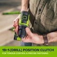 thumbnail image 5 of Greenworks PowerAll 24V Brushless 3/8" Drill Driver with 2Ah Battery and Hand Tools, PK301A1, 5 of 18