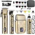 thumbnail image 1 of GSKY Cortapelos para hombres profesionales, kits y juegos de recortadores de barba, cortapelos inalámbricos para hombres, afeitadoras eléctricas, máquina de corte de pelo con pantalla LED, para peluqu, 1 of 5