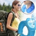 thumbnail image 2 of Paquete de Enfriamiento de Cuello Portátil, Banda Enfriadora de Cuello Cool Freeze, para Deportes Al Aire Libre, Correr, Ciclismo, Collarín Frío Reutilizable, Cojín de Hielo A, 2 of 6