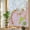 Pink, variant on Gray Gold Marble Window Privacy Film Rainbow Static Cling Stain Glass Window Film for Glass Door, Decorative Sunroof Decal Sticker for Car Bathroom 17.7"x39.3" Modern Abstract Marble Crack Texture