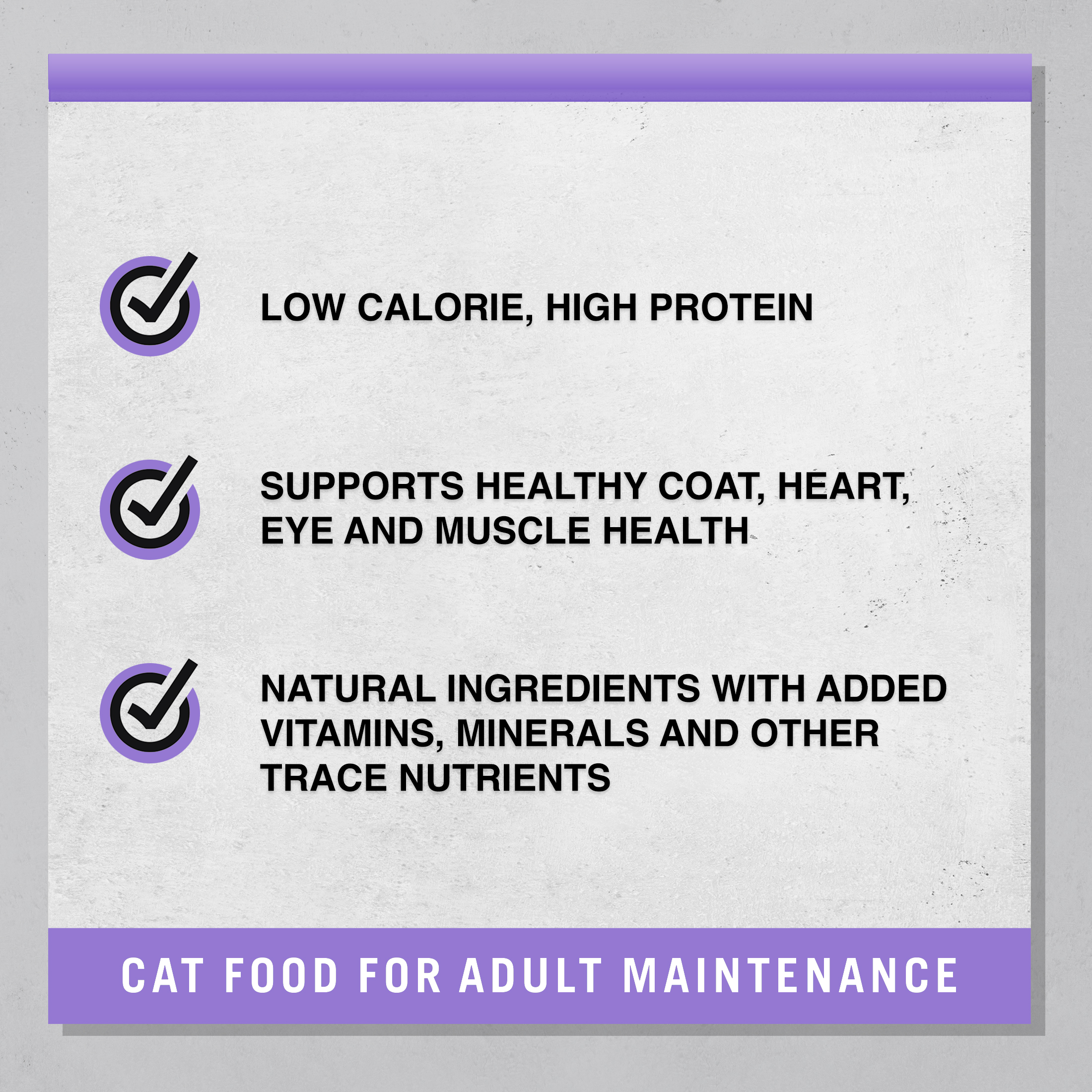 Pure Balance Chicken Flavor Dry Cat Food for Adult, Grain-Free, 3 lb. Packet