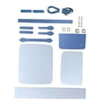thumbnail image 1 of 1 Juego de materiales para hacer bolsos de hombro DIY, bolso de cuero PU para mujer, herramientas completas hechas a mano, proyectos artesanales par Colco Fabricación de bolsos de mujer DIY, 1 of 8