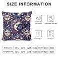thumbnail image 5 of GOSMITH Long Pillowcases with Zipper,Purple Sun Moon Stars Pillow Covers for Bedroom and Living Room Home Pillow Cases, 5 of 5