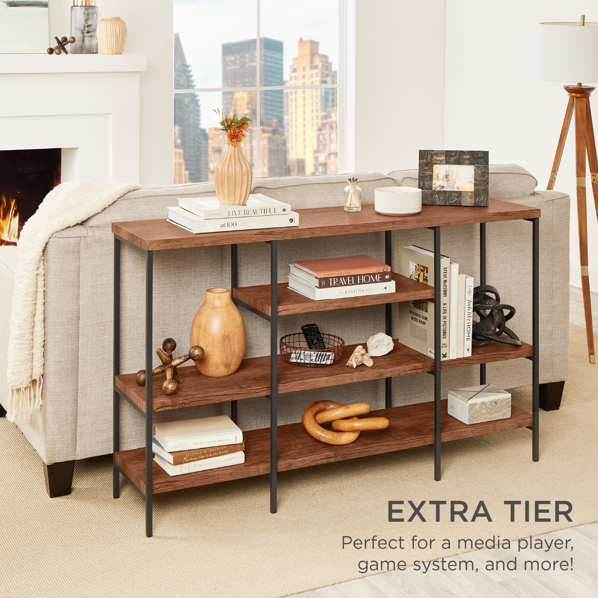 4 tier sale console table
