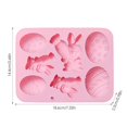 thumbnail image 3 of Molde de silicona Flexible para hacer velas, Molde de resina para hacer dulces, huevo de Pascua, conejo, zanahoria, decoración del hogar, bricolaje, 3 of 5