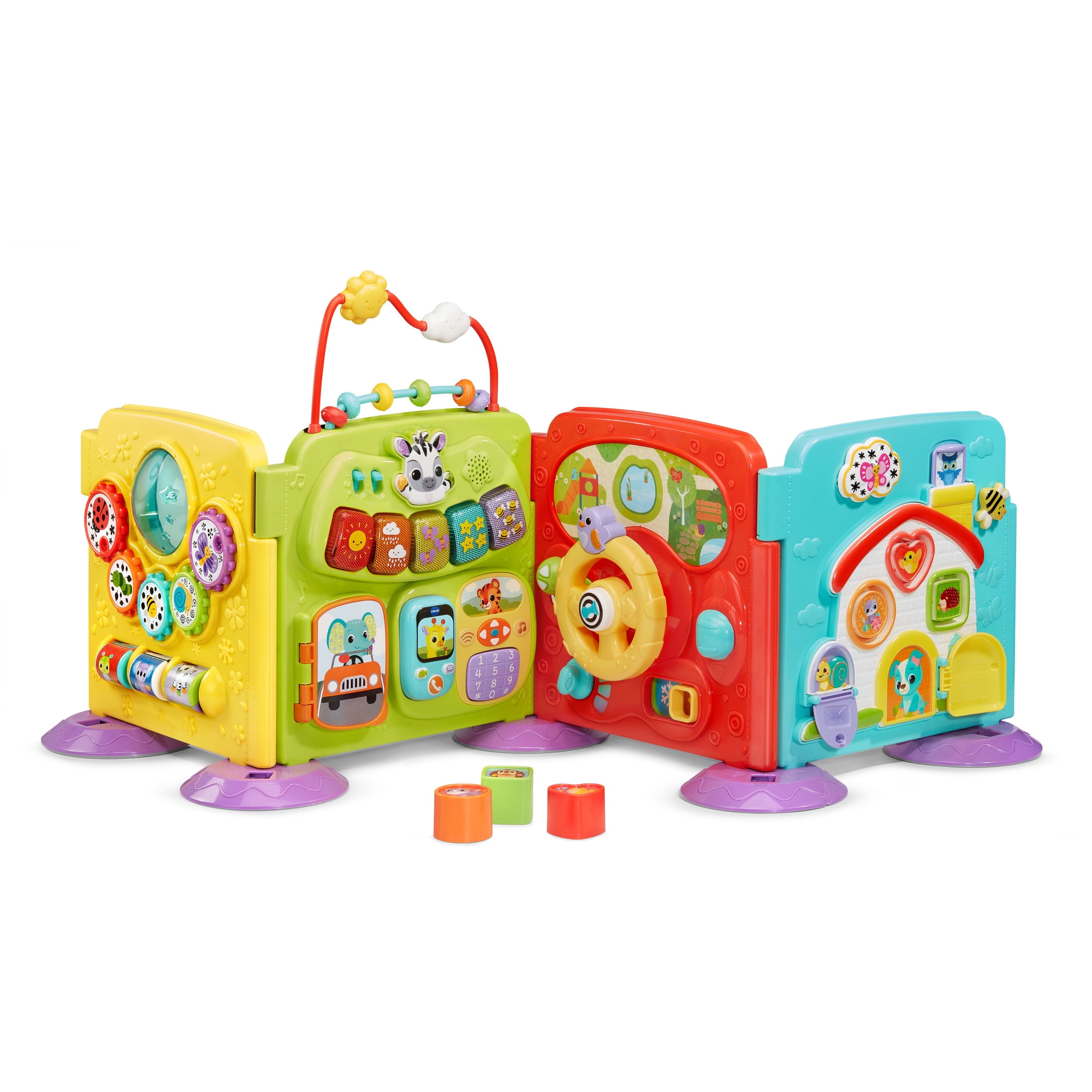 VTech Baby 4-in-1 Steps & Stages Activity Center with Accessories, Ages 3 to 24 months