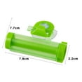 thumbnail image 6 of opvise Toothpaste Squeezer with Suction Cup Design Hanging Rolling Tube Toothpaste Dispenser for Home Bathroom Green, 6 of 8