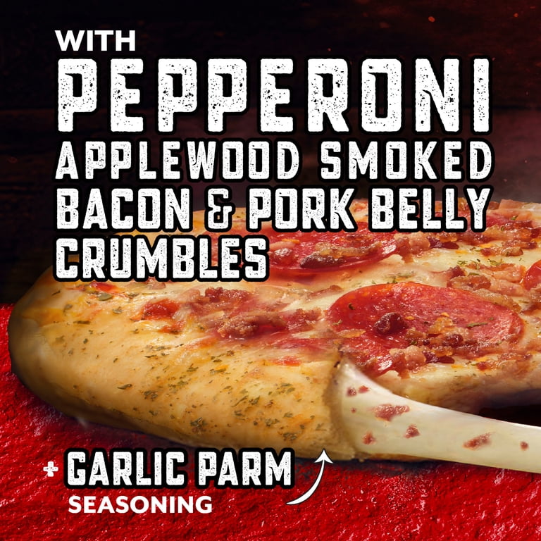 DiGiorno Frozen Pizza Stuffed Crust Pepperoni and Bacon Pizza