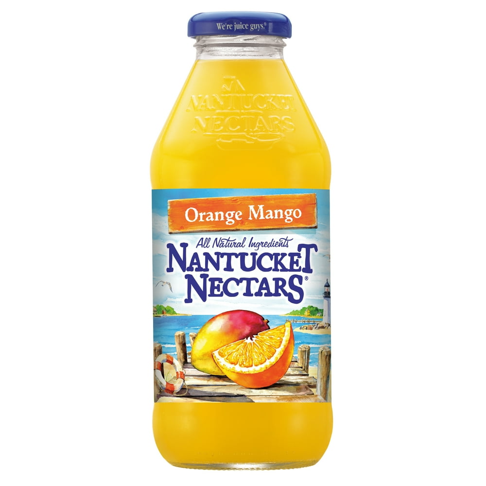 Nantucket Nectars Orange Mango Juice Drink, 16 Fl. Oz.